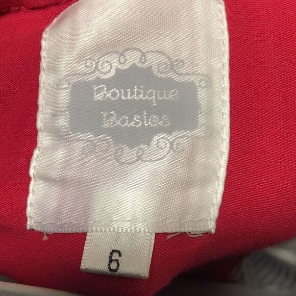 Blouse girls Size 6 by boutique basics - Picture 3 of 3
